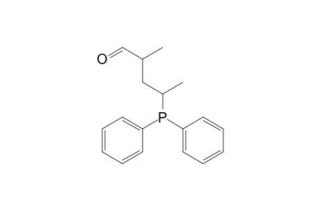 4-Diphenylphosphino-2-methylpentanal