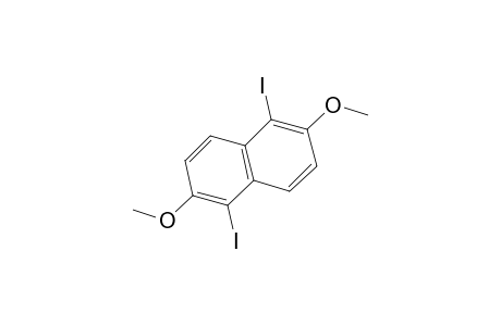 Naphthalene, 1,5-diiodo- 2,6-dimethoxy-