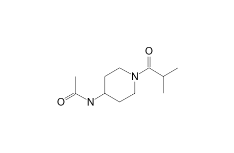 N-(4-Piperidinyl)acetamide, N'-(2-methylpropionyl)-