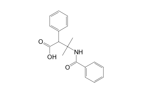 3-BENZAMIDO-3-METHYL-2-PHENYLBUTYRIC ACID