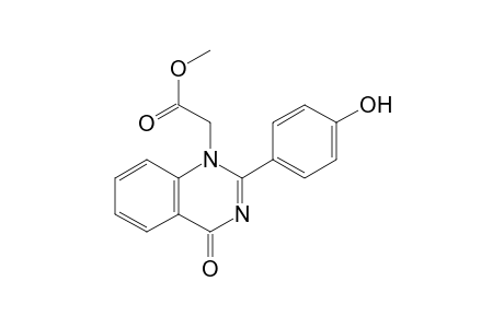1(4H)-Quinazolineacetic acid, 2-(4-hydroxyphenyl)-4-oxo-, methyl ester