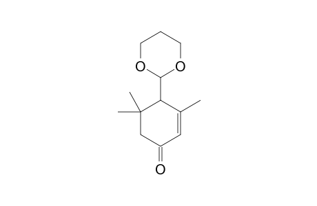 3,5,5-Trimethyl-4-(1,3-dioxanyl-2)-2-cyclohexen-1-one