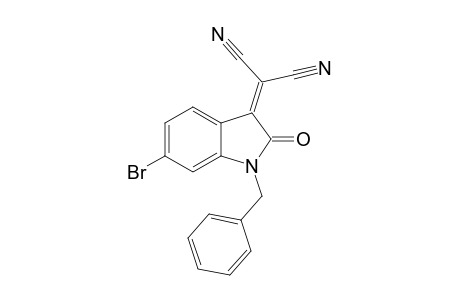 2-(1-benzyl-6-bromo-2-oxoindolin-3-ylidene)malononitrile