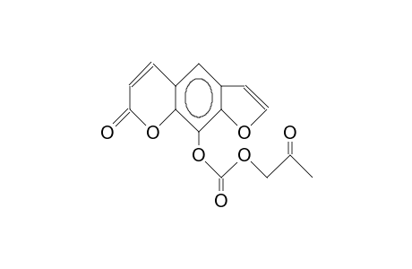 Furo[3,2-G]coumarin-9-yl 2-oxo-propyl carbonate