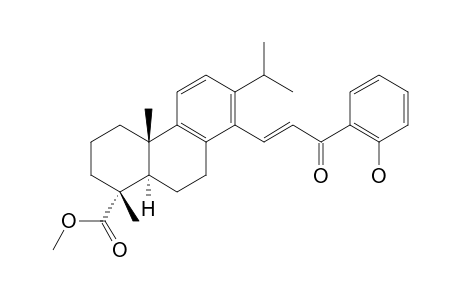 METHYL-14-[2-(2-HYDROXYBENZOYL)-VINYL]-DEHYDROABIETATE