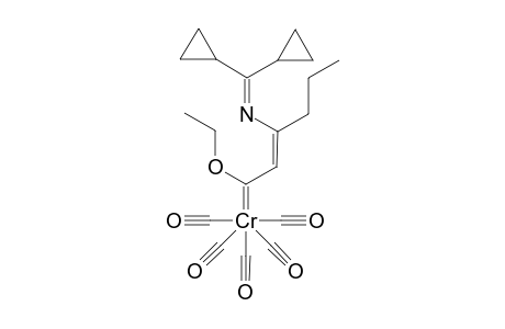 Pentacarbonyl { (2Z)- 3-{ [(dicyclopropylmethylene)amino]-1-ethoxy-2-hexenylidene} chromium