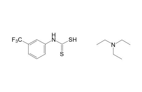dithio-m-(trifluoromethyl)carbanilic acid, compound with triethylamine(1:1)