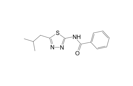 N-(5-Isobutyl-1,3,4-thiadiazol-2-yl)benzamide
