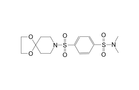 benzenesulfonamide, 4-(1,4-dioxa-8-azaspiro[4.5]dec-8-ylsulfonyl)-N,N-dimethyl-