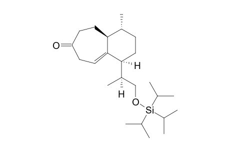 (7S,8R,11S,2'S)-8.alpha.-Methyl-11.beta.-[1'-[(triisopropylsilyl)oxy]prop-2'-yl]bicyclo[5.4.0]undecen-4-one