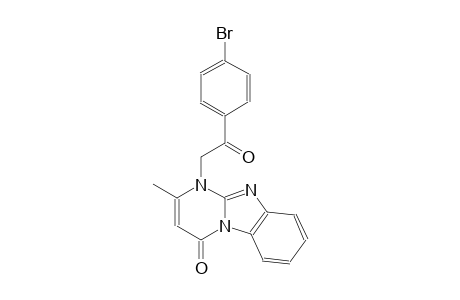 pyrimido[1,2-a]benzimidazol-4(1H)-one, 1-[2-(4-bromophenyl)-2-oxoethyl]-2-methyl-