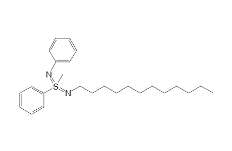 N-Dodecyl-N'-phenyl-S-methyl-S-phenyl sulfondiimine