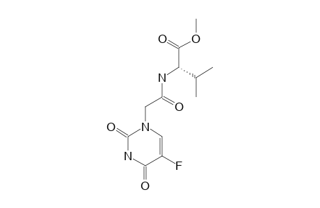 (S)-METHYL-2-[2-(5-FLUORO-2,4-DIOXO-3,4-DIHYDROPYRIMIDIN-1(2H)-YL)-ACETAMIDO]-3-METHYLBUTANOATE