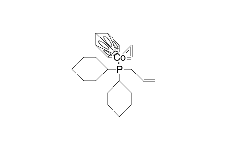 Cyclopentadienyl-(allyl-dicyclohexyl-phosphane)-ethene cobalt