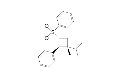trans,trans-((3-Methyl-2-phenyl-3-(prop-1-en-2-yl)cyclobutyl)sulfonyl)benzene