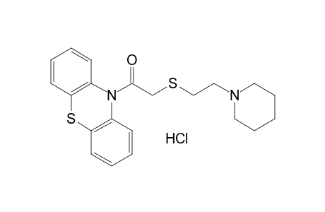 10-{[(2-piperidinoethyl)thio]acetyl}phenothiazine, monohydrochloride