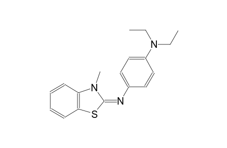 1,4-benzenediamine, N~1~,N~1~-diethyl-N~4~-[(2E)-3-methylbenzothiazolylidene]-
