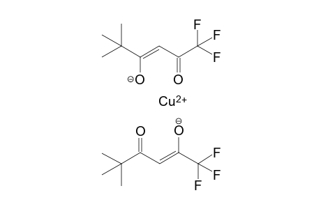 bis-(1,1,1-trifluoro-5,5-dimethyl-2,4-hexanedionato)-copper(II)