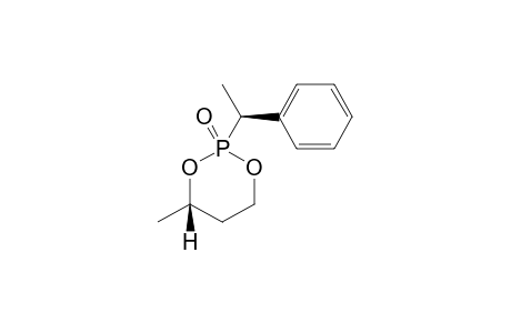CIS-(S')-2-(1-PHENYLETHYL)-2-OXO-(R)-4-METHYL-1,3,2-DIOXAPHOSPHORINANE;MINOR_ISOMER