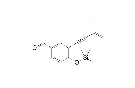 3-(3-methylbut-3-en-1-ynyl)-4-trimethylsilyloxy-benzaldehyde