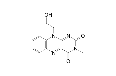 10-(2-hydroxyethyl)-3-methyl-benzo[g]pteridine-2,4-dione