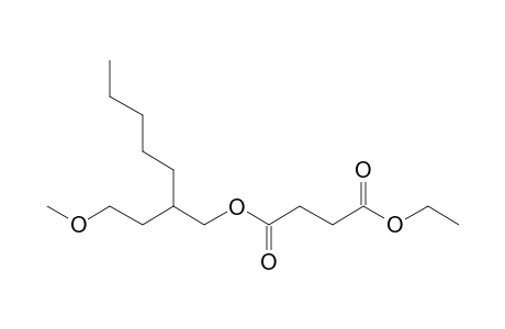 Succinic acid, ethyl 2-(2-methoxyethyl)heptyl ester