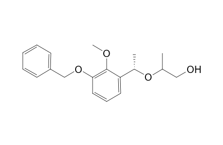 (.alpha'. S)-2-[3'-(Benzyloxy)-2'-methoxy-.alpha'.-methylbenzyloxy]propan-1-ol