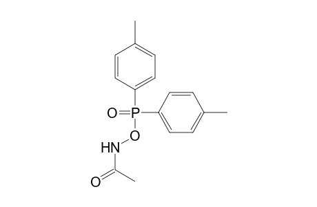 Acetamide, N-[[bis(4-methylphenyl)phosphinyl]oxy]-