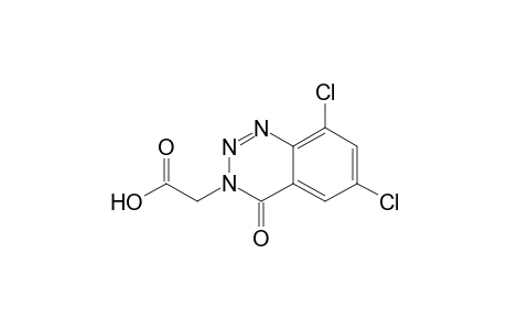 1,2,3-Benzotriazine-3(4H)-acetic acid, 6,8-dichloro-4-oxo-