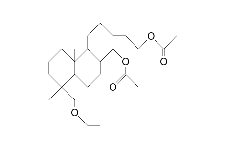 14,16-Diacetoxy-18-ethoxy-isopimarane