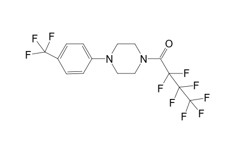 2,2,3,3,4,4,4-heptafluoro-1-(4-(4-(trifluoromethyl)phenyl)piperazin-1-yl)butan-1-one