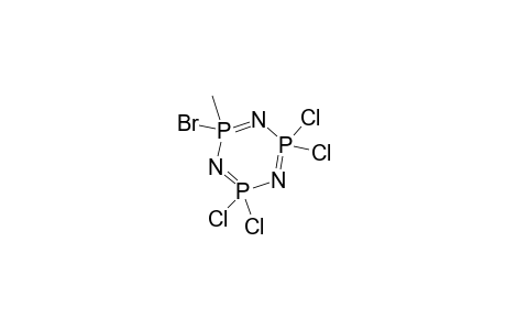 1,3,5,2,4,6-Triazatriphosphorine, 2-bromo-4,4,6,6-tetrachloro-2,2,4,4,6,6-hexahydro-2-methyl-