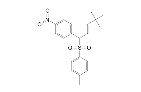 Benzene, 1-[4,4-dimethyl-1-[(4-methylphenyl)sulfonyl]-2-pentenyl]-4-nitro-, (E)-