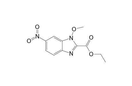 Ethyl 1-methoxy-6-nitrobenzimidazole-2-carboxylate