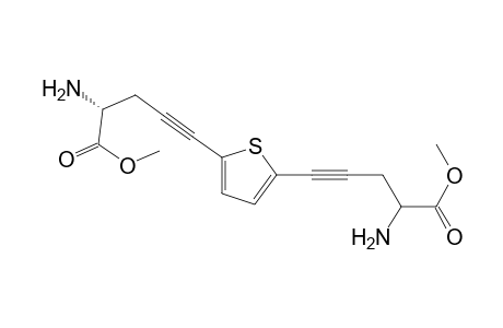 Dimethyl 5,5'-(thiophene-2,5-diyl)-bis[(2'R)-2-amino-4-pentynoate]