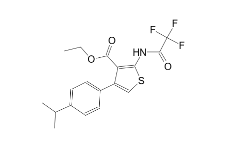 ethyl 4-(4-isopropylphenyl)-2-[(trifluoroacetyl)amino]-3-thiophenecarboxylate