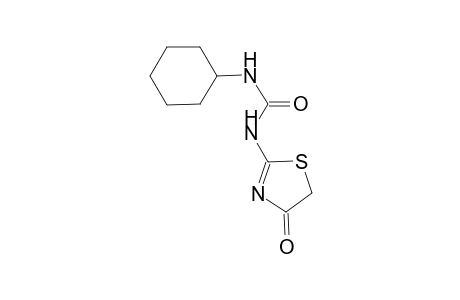 N-cyclohexyl-N'-(4-oxo-4,5-dihydro-1,3-thiazol-2-yl)urea