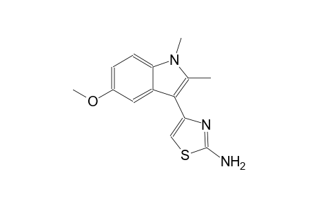 4-(5-methoxy-1,2-dimethyl-1H-indol-3-yl)-1,3-thiazol-2-amine
