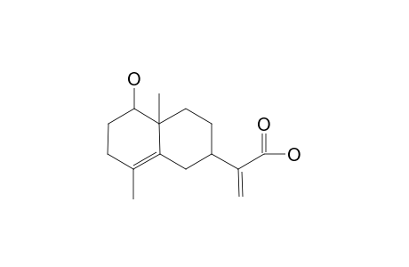 1B-HYDROXYEUDESMA-4,11(13)-DIEN-12-OIC ACID