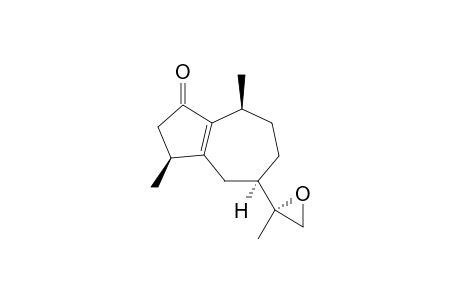 (3S,5R,8S)-3,8-Dimethyl-5-[(2R)-2-methyloxiran-2-yl]-3,4,5,6,7,8-hexahydroazulen-1(2H)-one