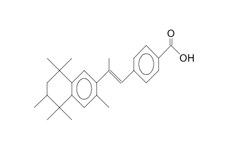 1-(4-Carboxy-phenyl)-trans-2-(1,1,3,4,4,6-hexamethyl-tetralinyl-7)-propene