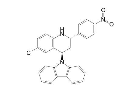 9-[(2S,4R)-6-chloranyl-2-(4-nitrophenyl)-1,2,3,4-tetrahydroquinolin-4-yl]carbazole