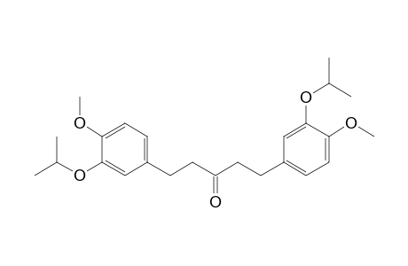 3-Pentanone, 1,5-bis[4-methoxy-3-(1-methylethoxy)phenyl]-