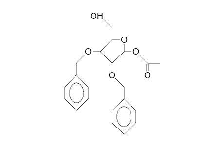 1-O-Acetyl-2,3-O-bis(benzyl)-D-arabinofuranose