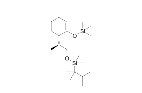 (1'S,6R)-{[6-{2'-{[Dimethyl(1",1",2"-trimethylpropyl)silyl]oxy}-1'-methylethyl}-3-methylcyclohex-1-en-1-yl]oxy}trimethylsilane