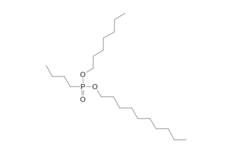 Butylphosphonic acid, decyl heptyl ester