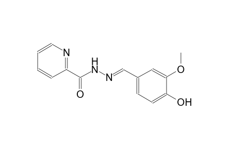 N'-[(E)-(4-hydroxy-3-methoxyphenyl)methylidene]-2-pyridinecarbohydrazide