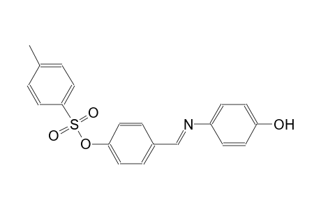 4-{(E)-[(4-hydroxyphenyl)imino]methyl}phenyl 4-methylbenzenesulfonate
