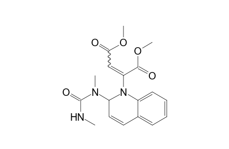 Dimethyl 2-[2-{methyl[(methylamino)carbonyl]amino}-1(2H)-quinolinyl]-2-butenedioate