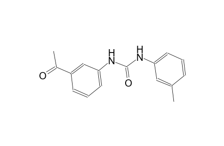 N-(3-acetylphenyl)-N'-(3-methylphenyl)urea